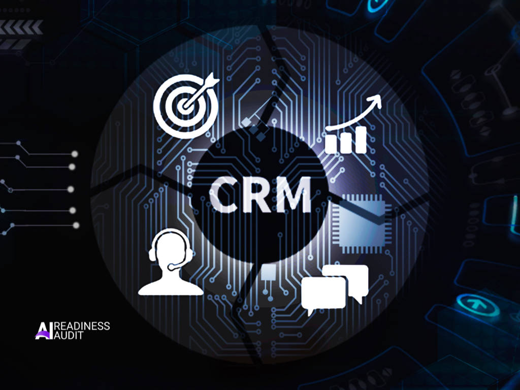 AI automation connecting customer enquiries to a CRM