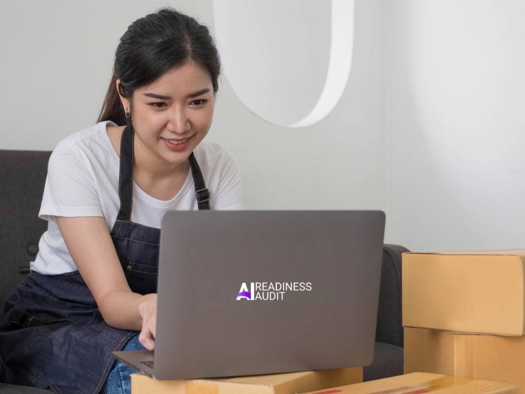 Customer service representative reviewing enquiries through an AI chatbot interface. ai automation services
ai automation, ai automation companies, ai automation platform, custom ai development, artificial intelligence, chatbots, predictive analytics